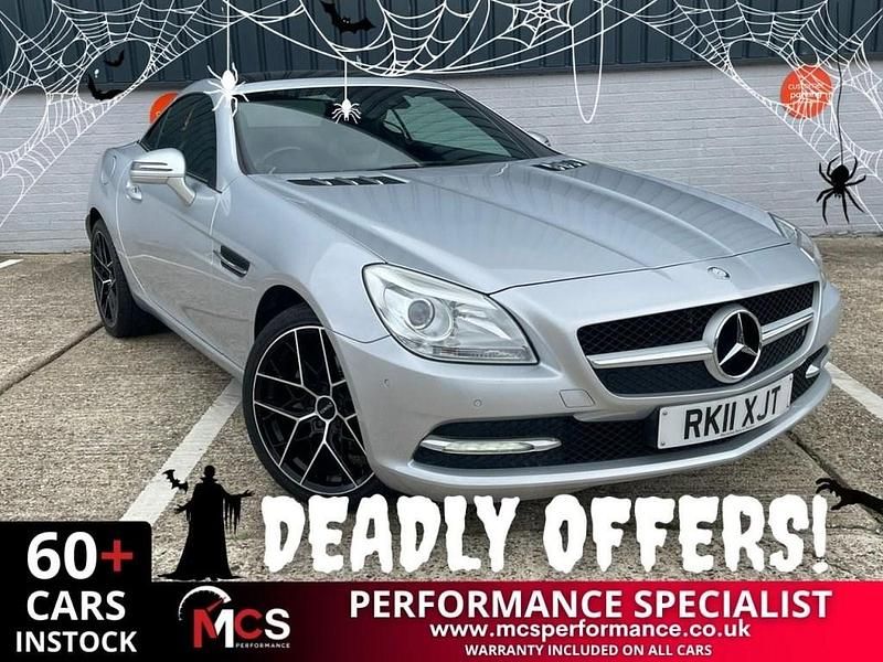 Silver Used 2011 Mercedes SLK200 Cabriolet | £6,000 (Fair price) - Image 1/2
