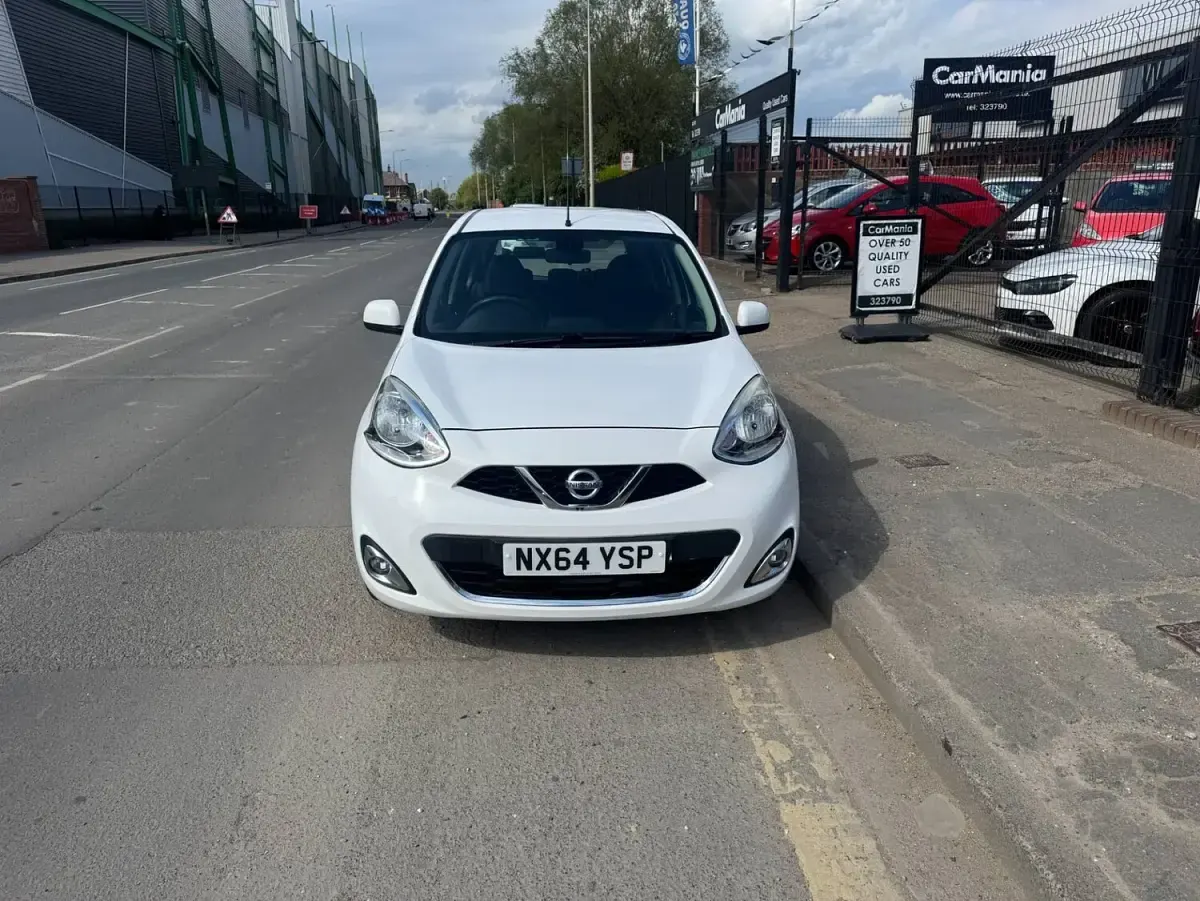 Used Nissan Micra Acenta 80 HP (58 kW) 2014 White Hatchback