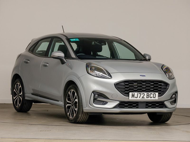 Silver Used 2022 Ford Puma ST-Line Hatchback | £19,298 (Fair price) - Image 1/4