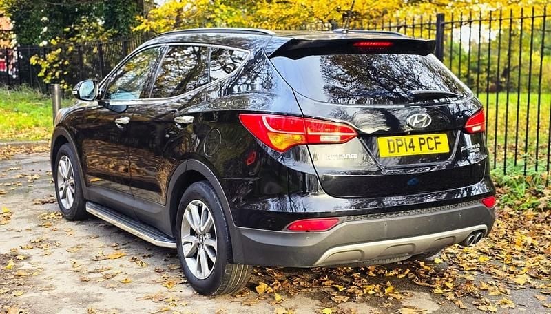 Used Hyundai Santa Fe Premium 194 HP (142 kW) 2014 Black SUV