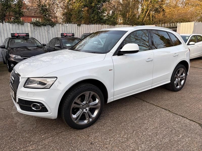 Used Audi Q5 S-line plus 190 HP (139 kW) 2015 White SUV