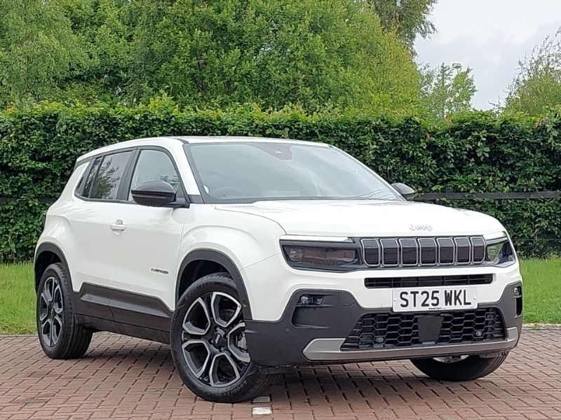 White New 2025 Jeep Avenger EV Summit SUV | £25,998 (Fair price) - Image 1/4