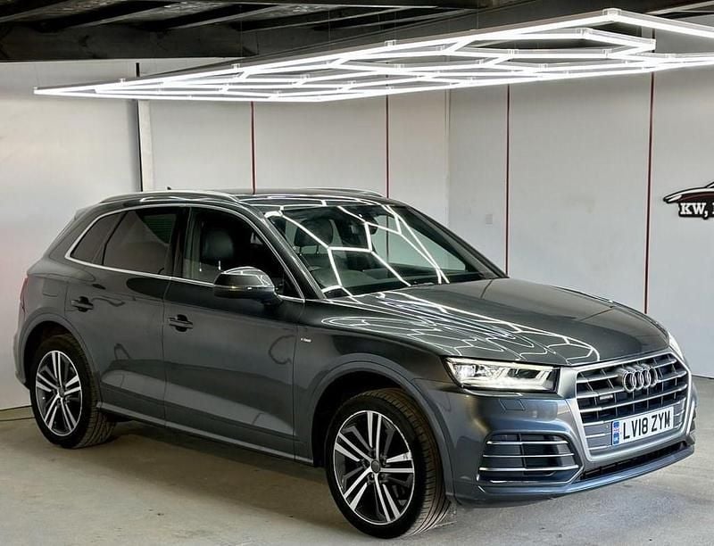 Used Audi Q5 S-Line 252 HP (185 kW) 2018 Grey SUV