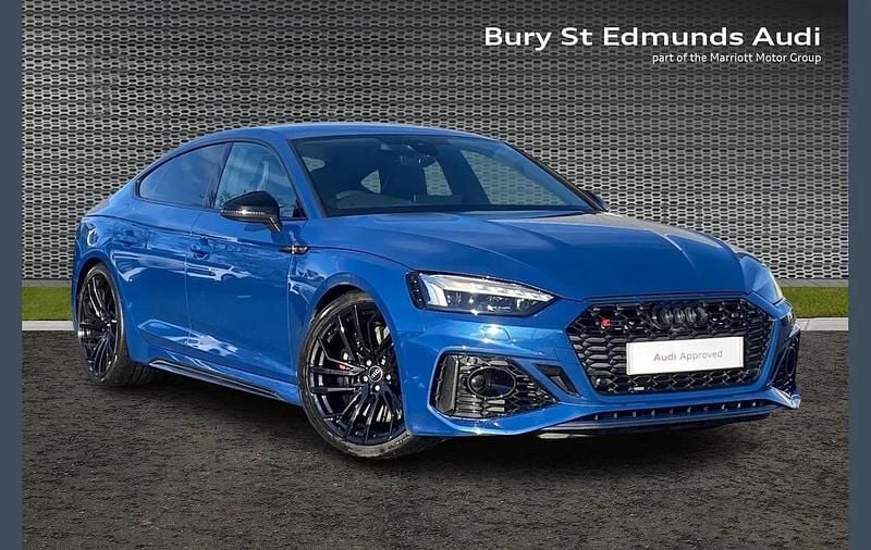Blue Used 2023 Audi RS5 Design Hatchback | £48,905 (Fair price) - Image 1/4