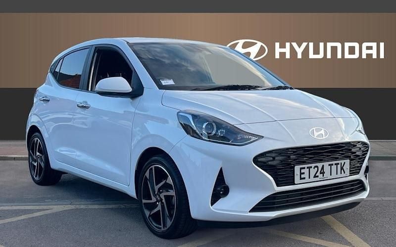 White Used 2024 Hyundai i10 Premium Hatchback | £14,000 (Fair price) - Image 1/4
