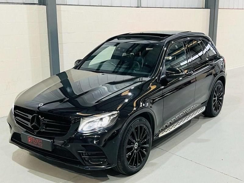 Used Mercedes GLC220 AMG line 170 HP (125 kW) 2017 Black SUV