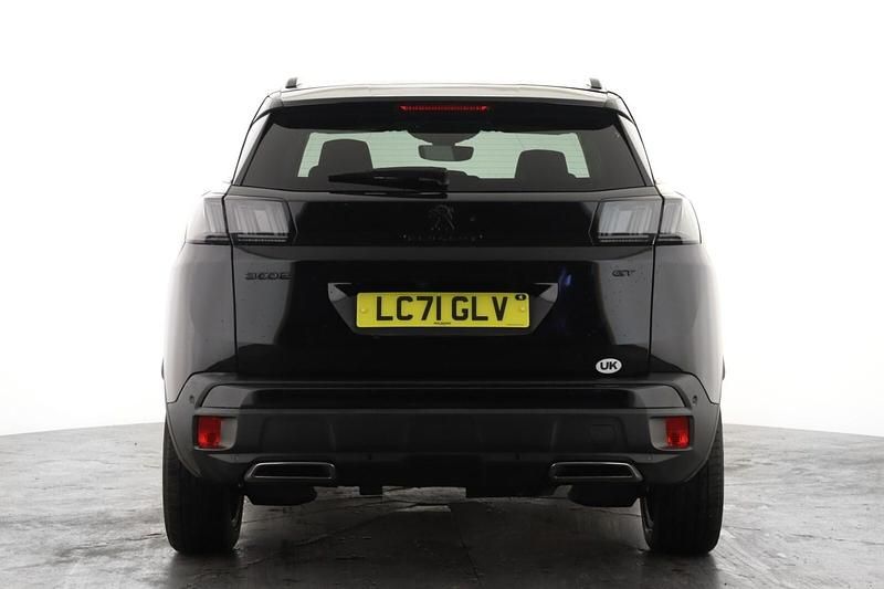 Used Peugeot 3008 Premium 129 HP (94 kW) 2021 Black Hatchback