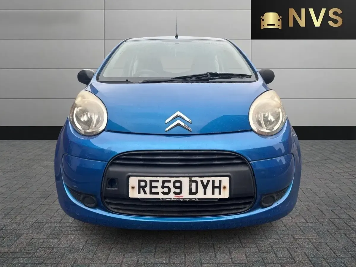 Used Citroën C1 68 HP (50 kW) 2009 Blue Hatchback