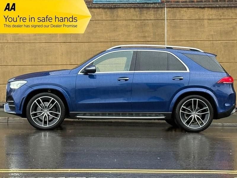 Used Mercedes GLE350 AMG line 272 HP (200 kW) 2021 Blue SUV