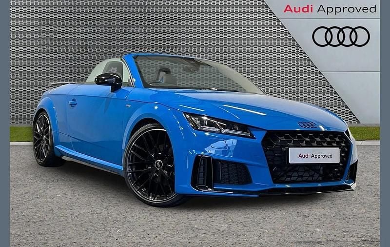 Used Audi TT Roadster Black Edition 194 HP (142 kW) 2022 Blue Cabriolet