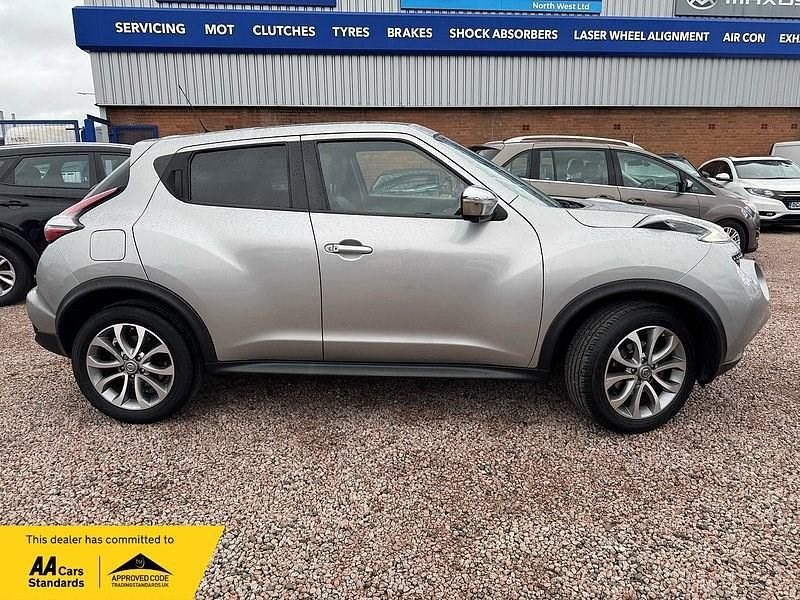 Used Nissan Juke Tekna 117 HP (86 kW) 2014 Silver SUV