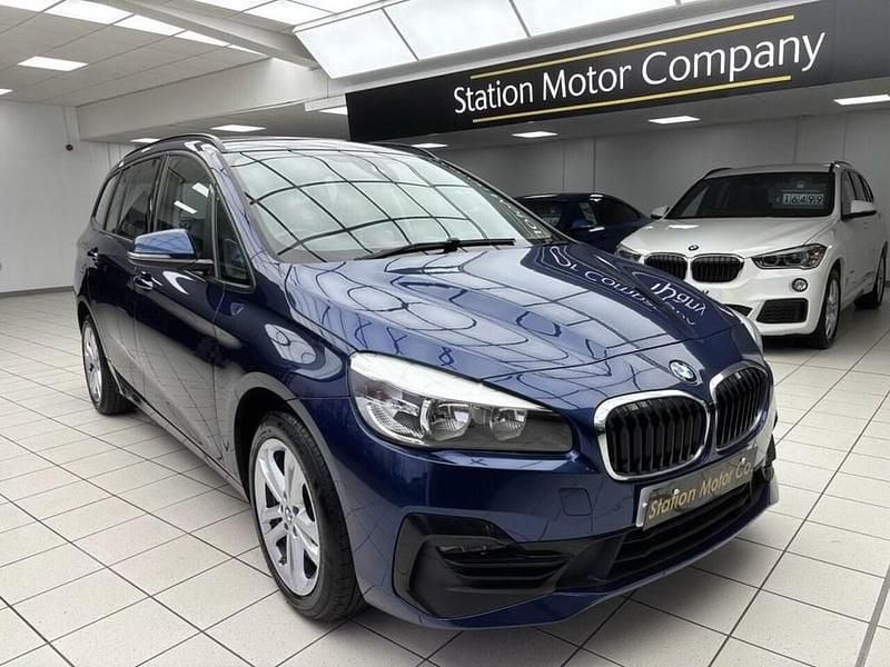 Used BMW 218 Sport Line 150 HP (110 kW) 2020 Blue MPV