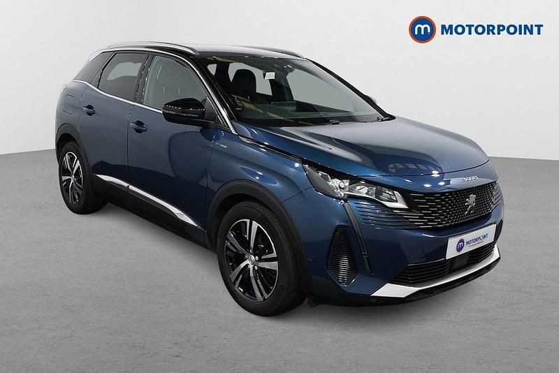 Blue Used 2021 Peugeot 3008 GTi SUV | £18,899 (Fair price) - Image 1/4