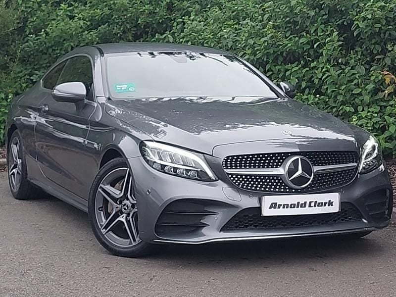 Grey Used 2020 Mercedes C300 AMG Line Premium Plus Coupe | £22,998 (Fair price) - Image 1/4
