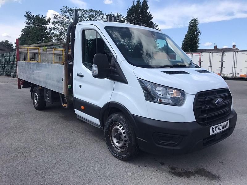 Used Ford Transit 130 HP (95 kW) 2020 White Cabriolet