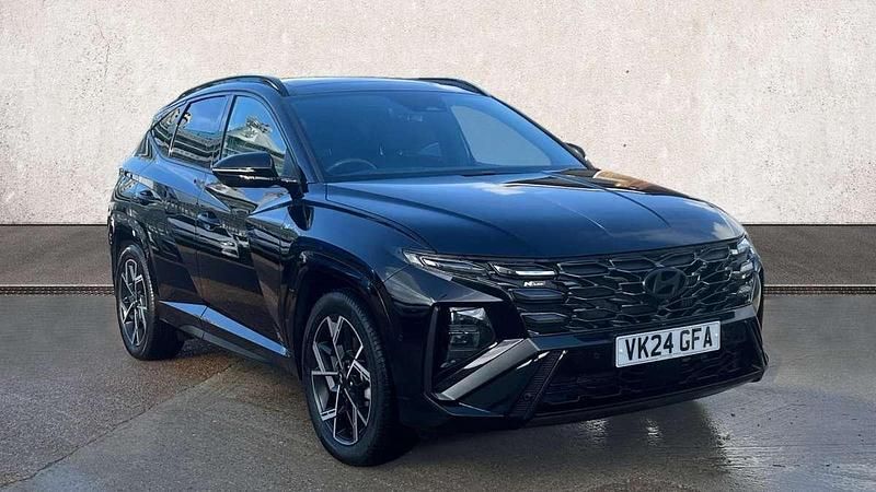 Black Used 2024 Hyundai Tucson N Line SUV | £30,213 (A bit pricey) - Image 1/4