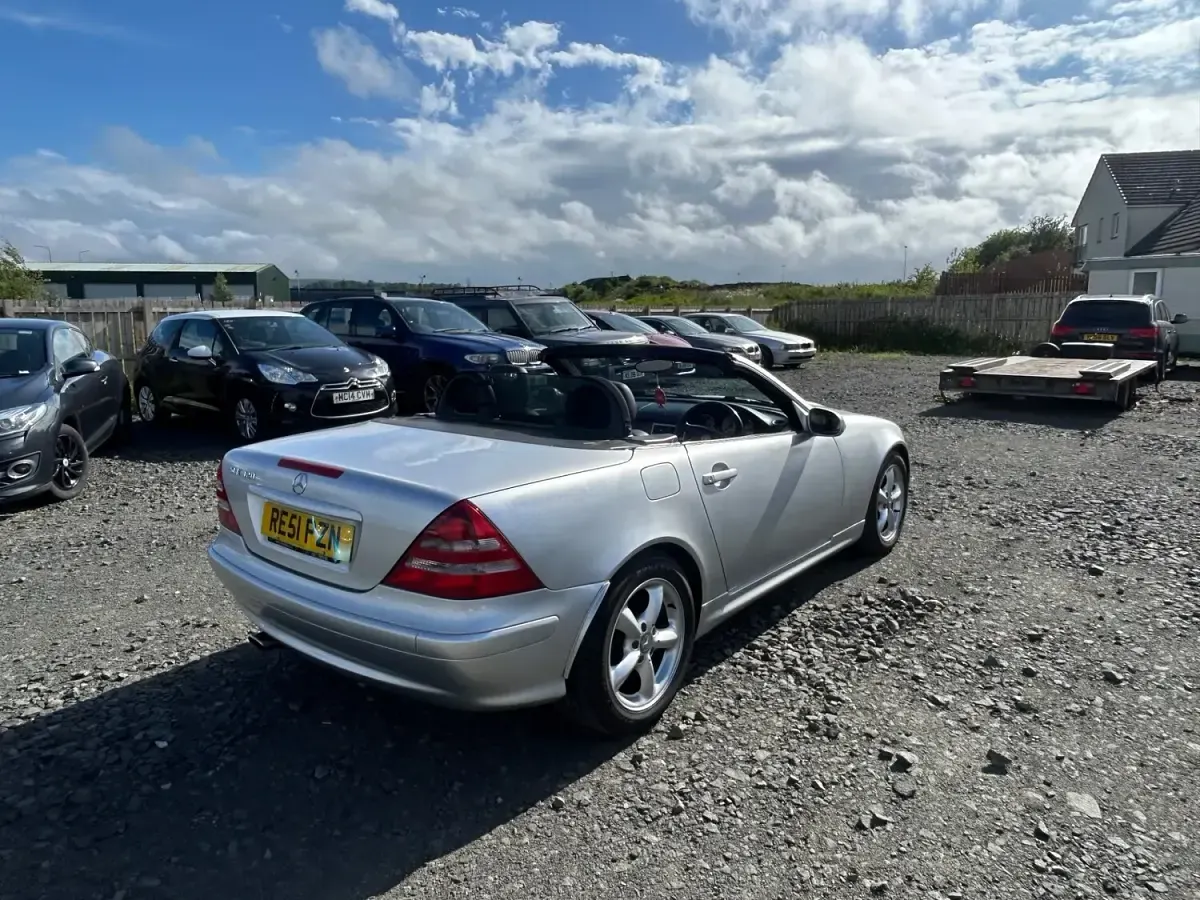 Used Mercedes SLK320 2001 Silver Cabriolet