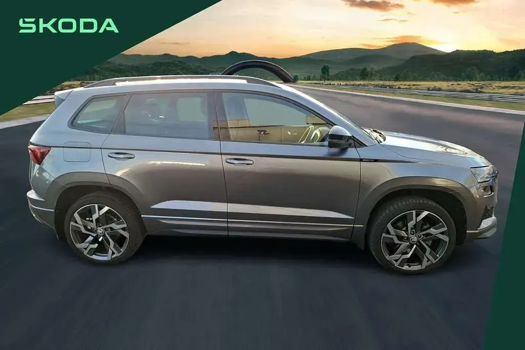 Used Skoda Karoq SportLine 150 HP (110 kW) 2024 Grey SUV