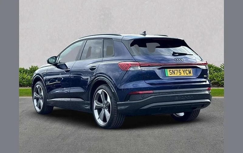 Used Audi Q4 e-tron Black Edition 210 kW (286 HP) 2025 Blue SUV