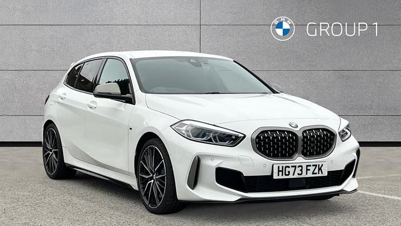 White Used 2023 BMW M135 Shadowline Hatchback | £30,995 (A bit pricey) - Image 1/4