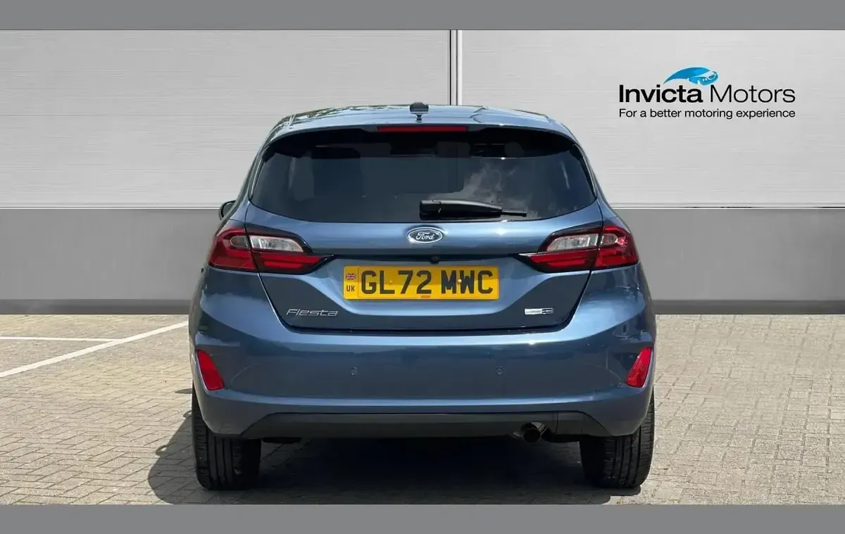 Used Ford Fiesta Titanium X 125 HP (91 kW) 2023 Blue Hatchback