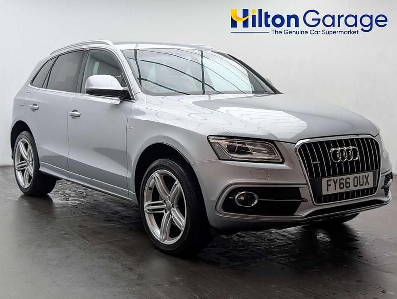 Used Audi Q5 S-line plus 190 HP (139 kW) 2016 Silver SUV