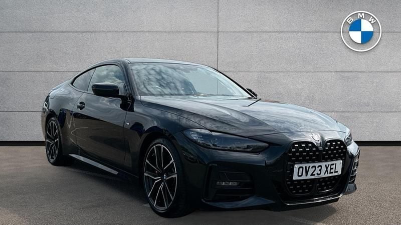 Black Used 2023 BMW 420 M Sport Coupe | £29,995 (Super price) - Image 1/4