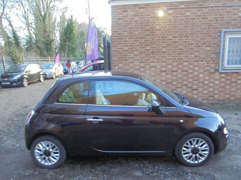 Used Fiat 500 Lounge 69 HP (50 kW) 2015 Blue Hatchback