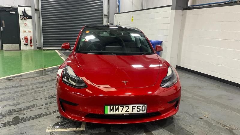 Used Tesla Model 3 RWD 180 kW (245 HP) 2022 Red Sedan