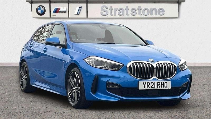 Blue Used 2021 BMW 118 M Sport Hatchback | £17,799 (Fair price) - Image 1/3