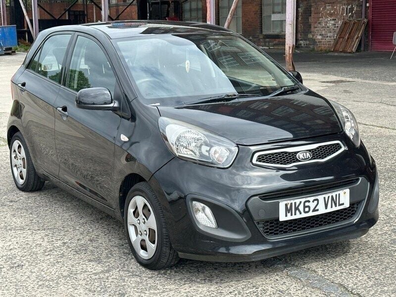 Black Used 2012 Kia Picanto 2 Hatchback | £2,495 (Fair price) - Image 1/3