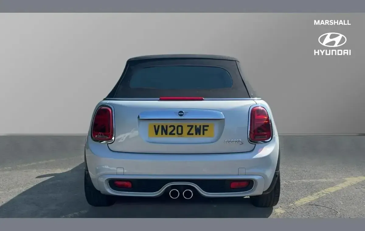 Used Mini Cooper S Cabriolet Exclusive 192 HP (141 kW) 2020 Silver Cabriolet