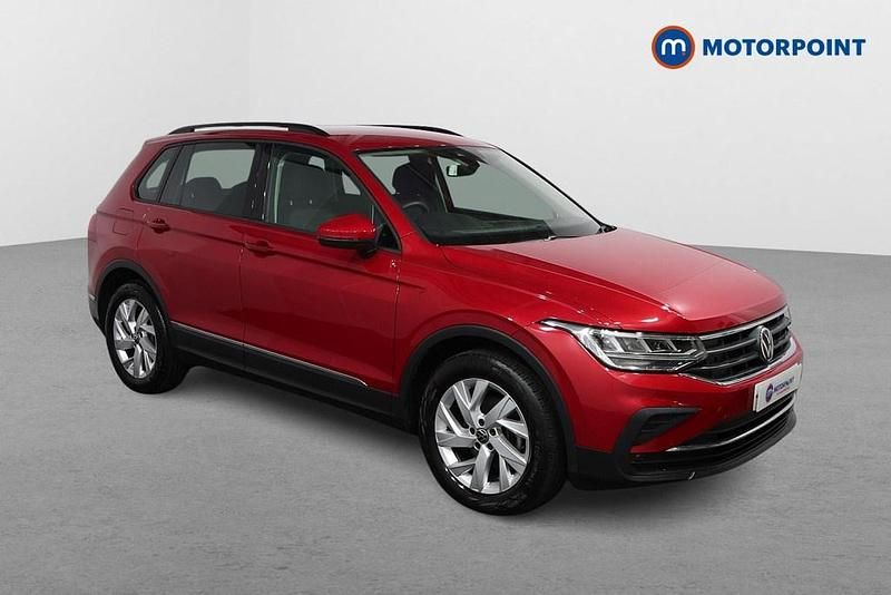 Red Used 2022 VW Tiguan Life SUV | £19,699 (Super price) - Image 1/4
