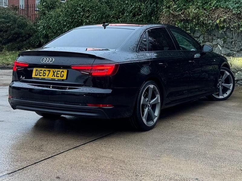 Used Audi A4 Black Edition 150 HP (110 kW) 2017 Black Sedan