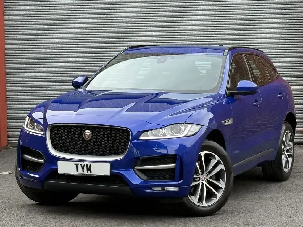 Used Jaguar F-Pace R-Sport 180 HP (132 kW) 2017 Blue SUV