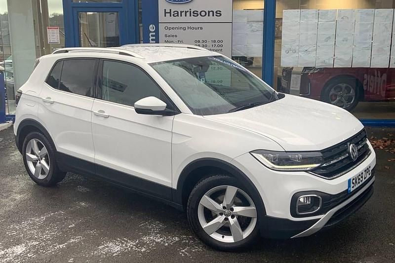 White Used 2019 VW T-Cross SEL SUV | £13,395 (Fair price) - Image 1/1