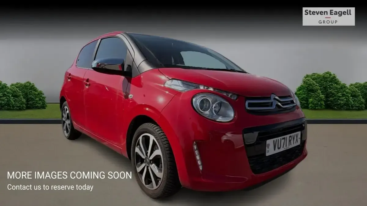 Usado Citroën C1 Shine 2021 Vermelho Citadino