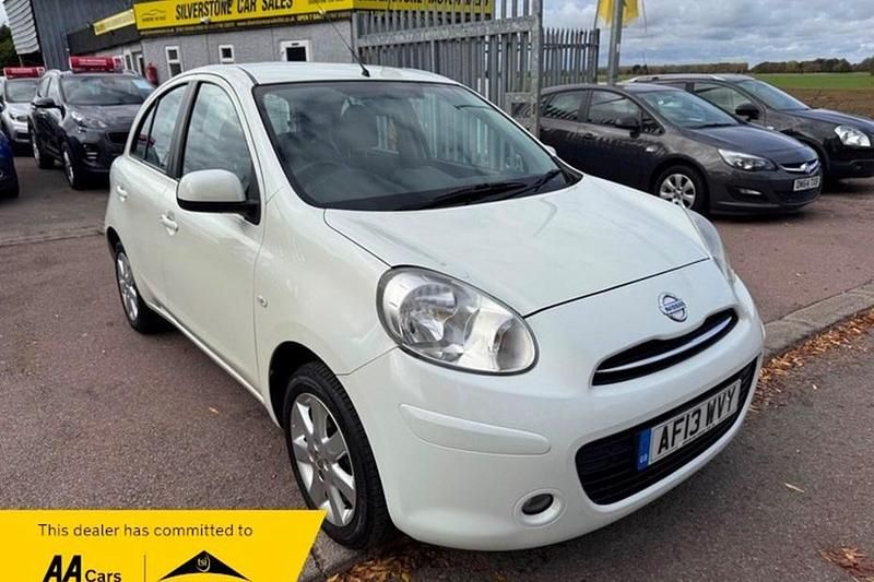 White Used 2013 Nissan Micra Acenta Hatchback | £2,749 (Super price) - Image 1/1