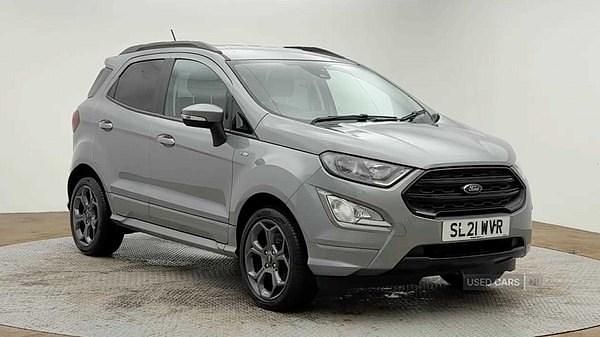 Used Ford Ecosport ST-Line 125 HP (91 kW) 2021 Silver SUV