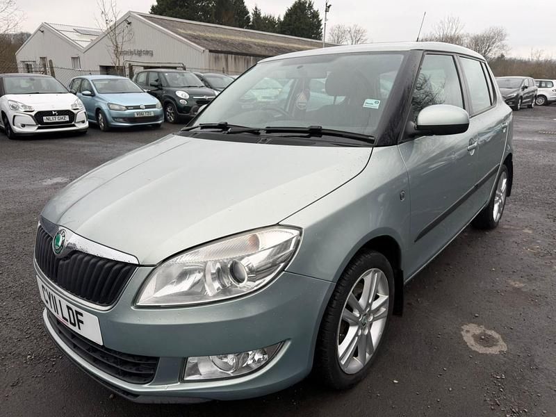 Used Skoda Fabia Elegance 105 HP (77 kW) 2011 Green Hatchback