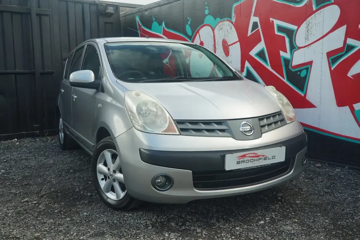 Used Nissan Note SE 110 HP (80 kW) 2007 Silver Hatchback