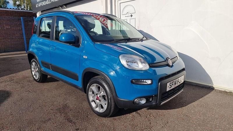 Turquoise Used 2014 Fiat Panda 4x4 S Hatchback | £5,195 (Fair price) - Image 1/4