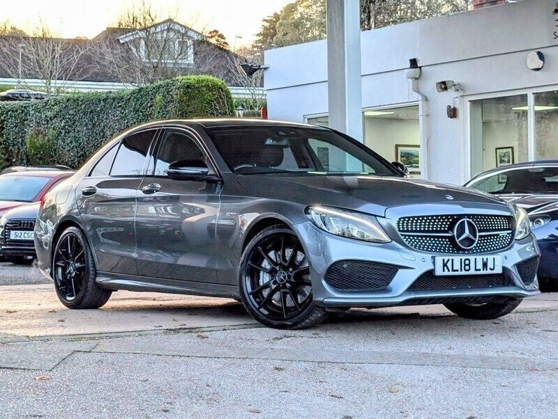 Grey Used 2018 Mercedes C43 AMG Premium Plus Sedan | £24,495 (Good price) - Image 1/4