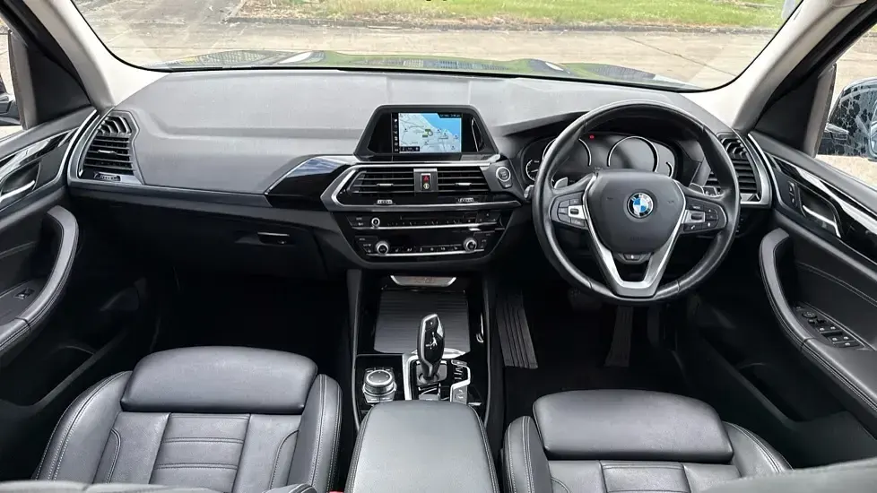 Used BMW X3 xLine 190 HP (139 kW) 2019 Phytonic blue metallic paint SUV