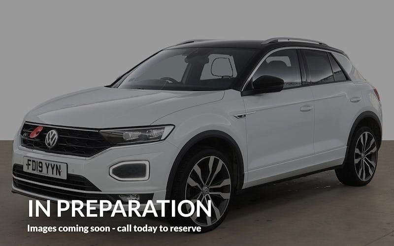Used VW T-Roc R-line 150 HP (110 kW) 2019 White SUV