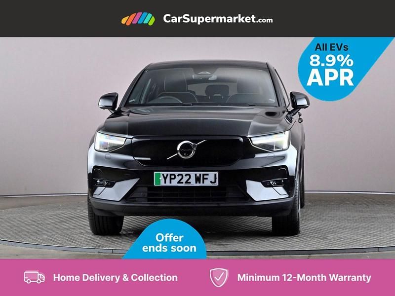 Black Used 2022 Volvo C40 Pro SUV | £22,697 (Fair price) - Image 1/3