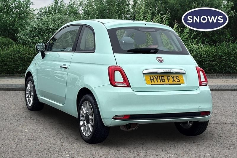 Used Fiat 500 Pop Star 69 HP (50 kW) 2016 Green Hatchback