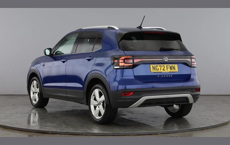 Used VW T-Cross SEL 110 HP (80 kW) 2023 Blue SUV