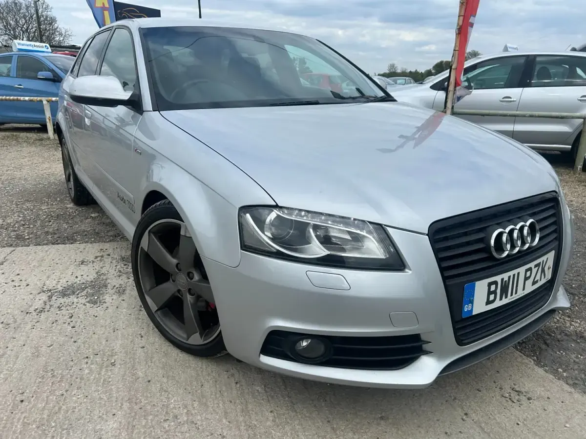 Used Audi A3 Black Edition 2011 Silver Hatchback