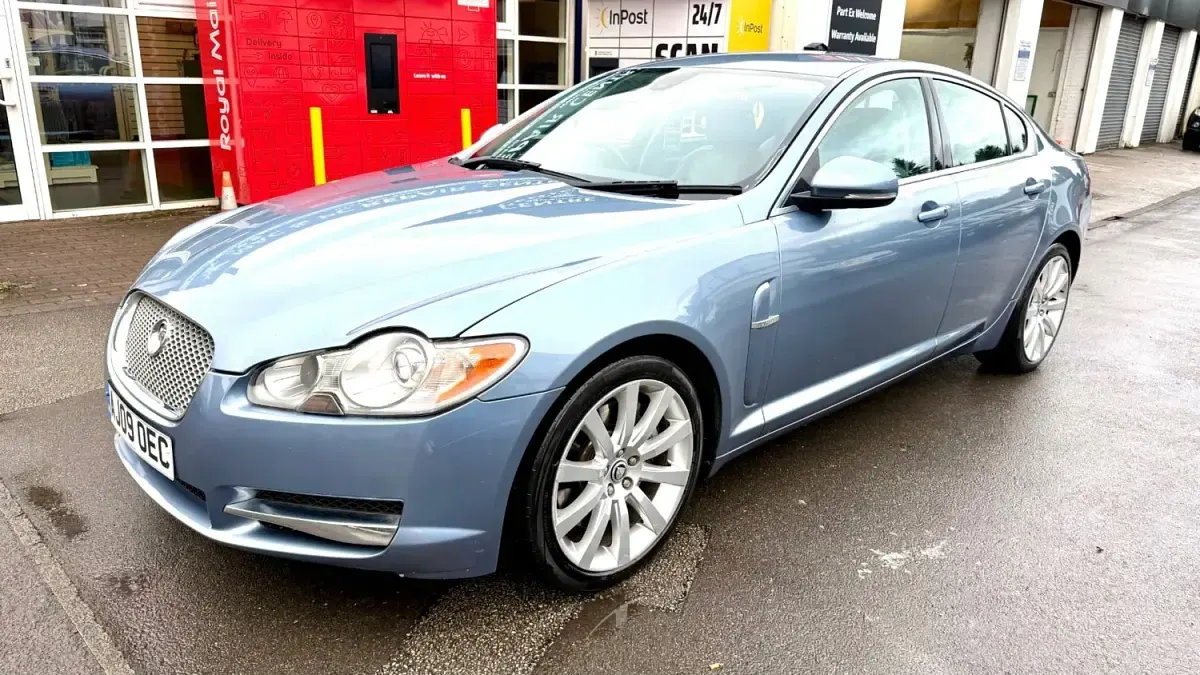 Second-hand Jaguar XF Premium Luxury 2009 Albastru Berlinǎ